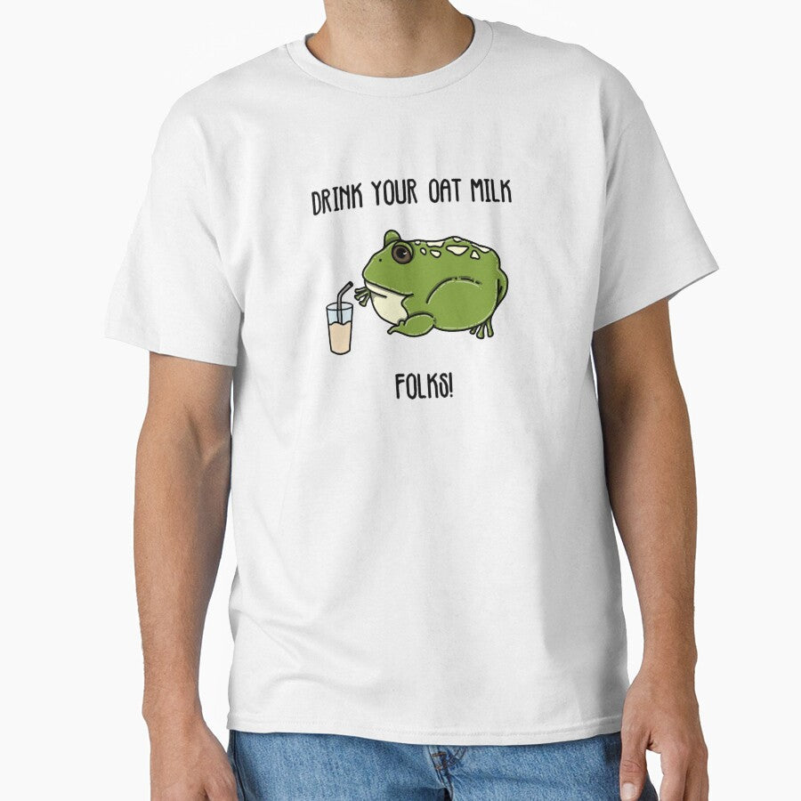 Drink your oat milk folks! by Heids953 - Adult & Kids T-Shirts, Sweatshirts & Hoodies apparel design preview 1