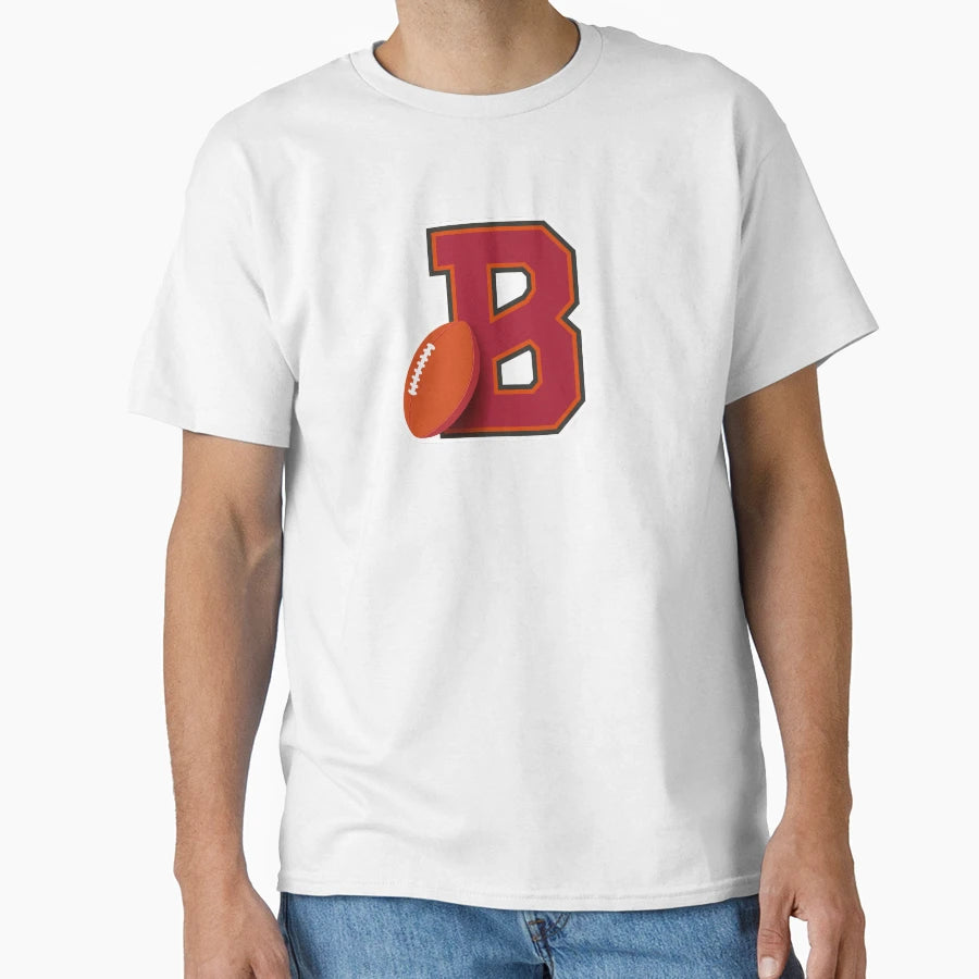 Tampa Bay Football Monogram T-Shirt - Aesthetic Graphic Unisex - T-Shirt, Sweatshirt, Hoodie