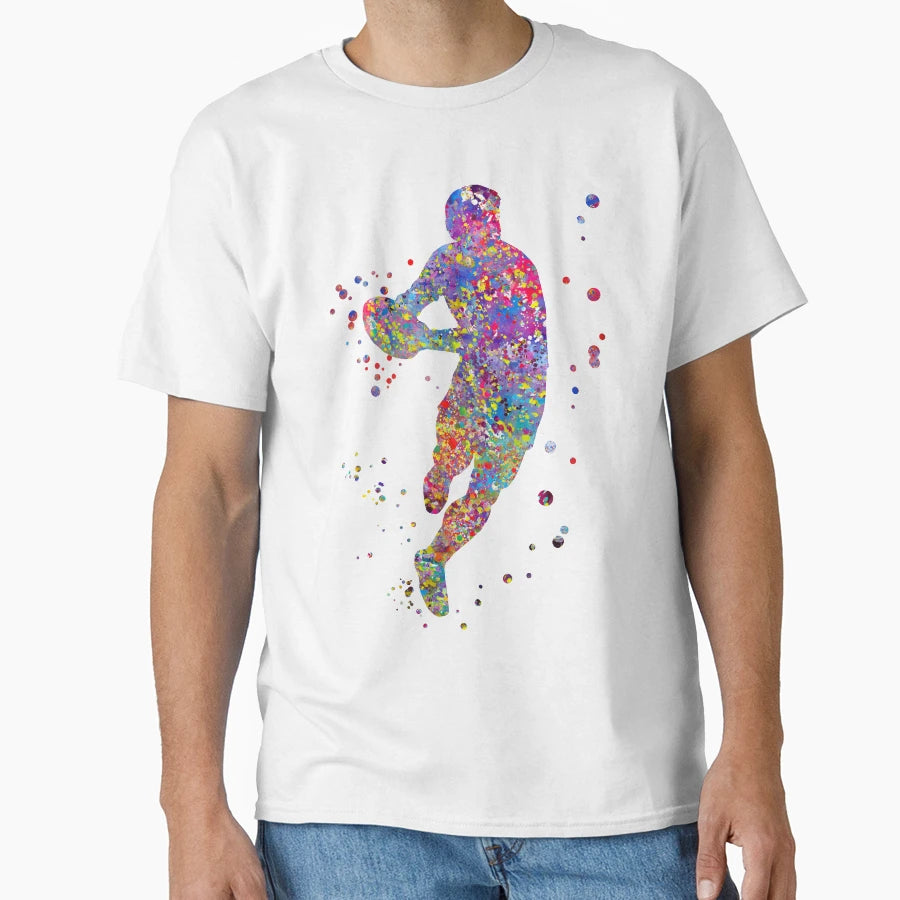 Rugby Player T-Shirt - Casual Everyday Wear Unisex - T-Shirt, Sweatshirt, Hoodie