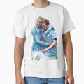 Haaland De Bruyne T-Shirt - Trendy Graphic for Adults - T-Shirt, Sweatshirt, Hoodie