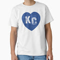 Royal Blue Kc Blue Heart Kansas City T-Shirt - Unique Graphic Men Women - T-Shirt, Sweatshirt, Hoodie