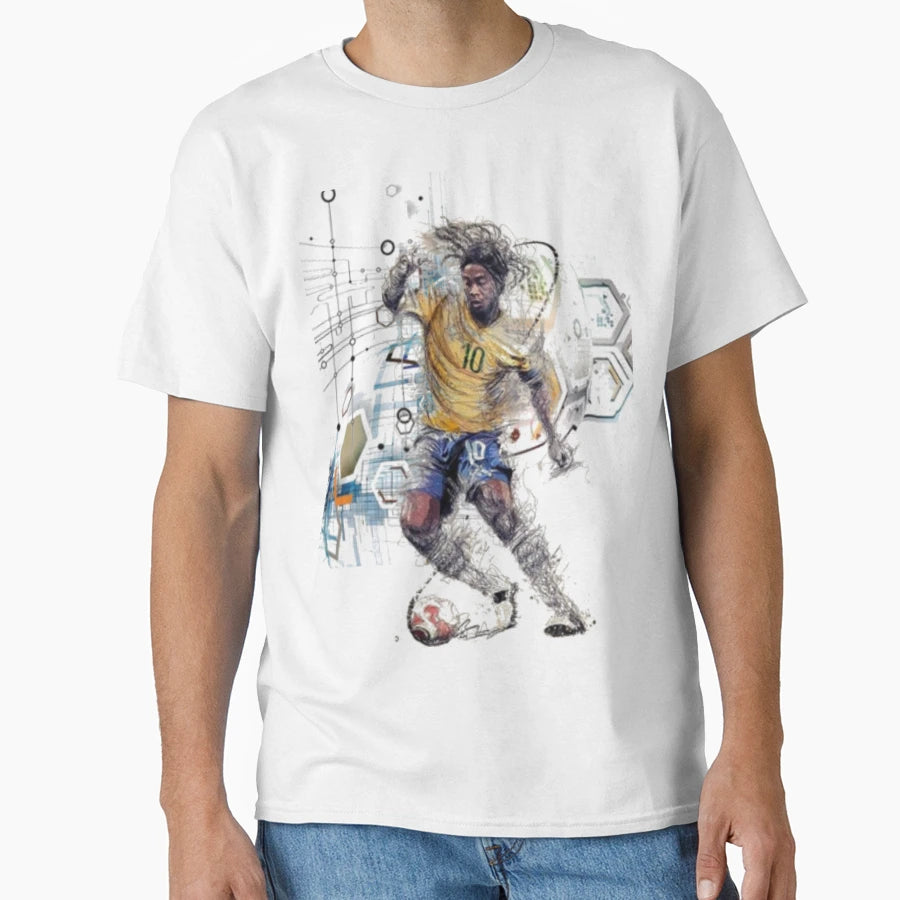 Ronadin Football Playmaker T-Shirt - Novelty Apparel for Adults - T-Shirt, Sweatshirt, Hoodie
