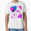 Blue Pink Purple Whimsical Boho Design by Sartoris - Adult & Kids T-Shirts, Sweatshirts & Hoodies apparel design preview 1