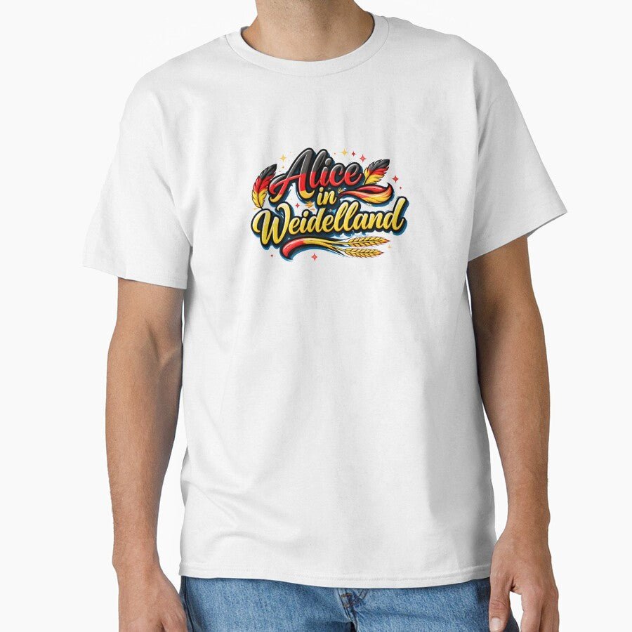 Alice Weidel, in Weidelland Colorful Typography - Adult & Kids T-Shirts, Sweatshirts & Hoodies apparel design preview 1