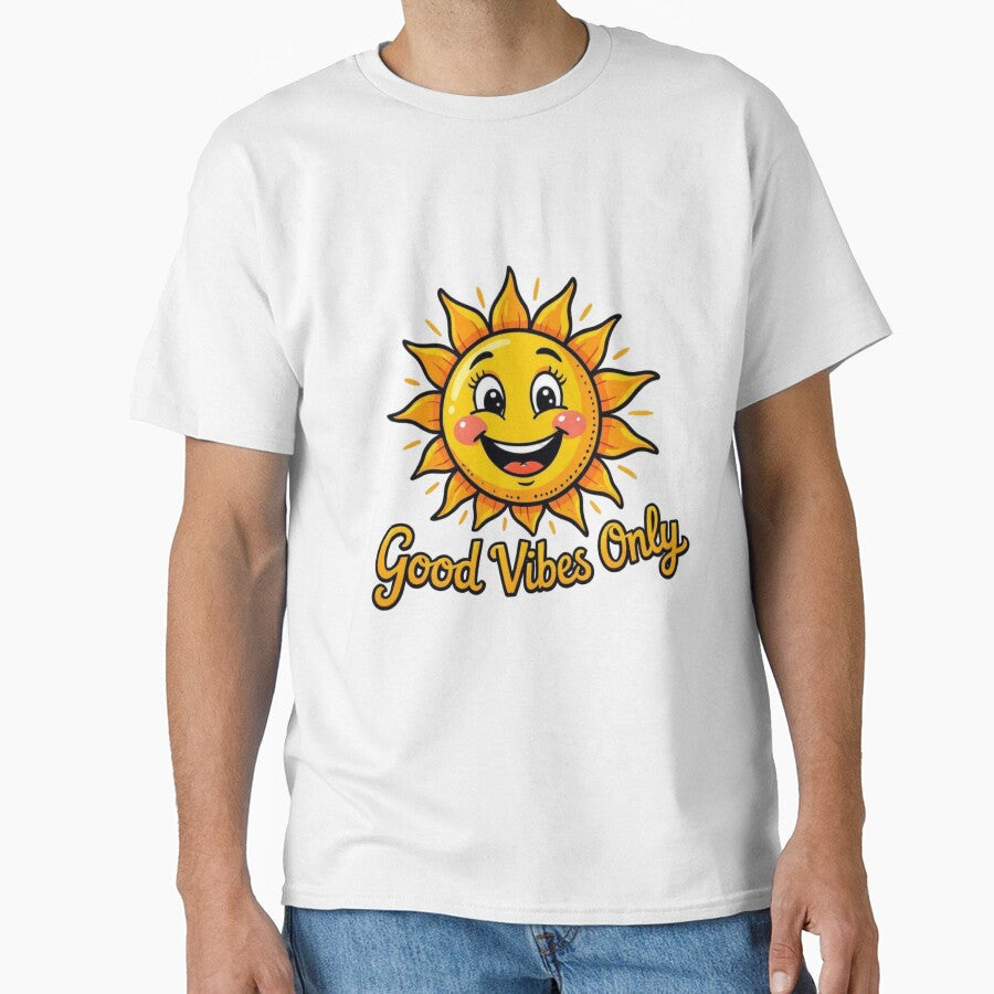 Good Vibes only by Annusri55 - Adult & Kids T-Shirts, Sweatshirts & Hoodies apparel design preview 1