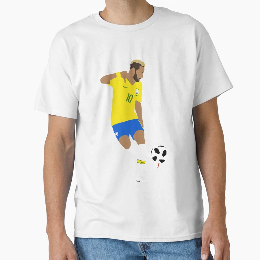 Neymar Jr Minimalist T-Shirt - Graphic Print Men Women - T-Shirt, Sweatshirt, Hoodie