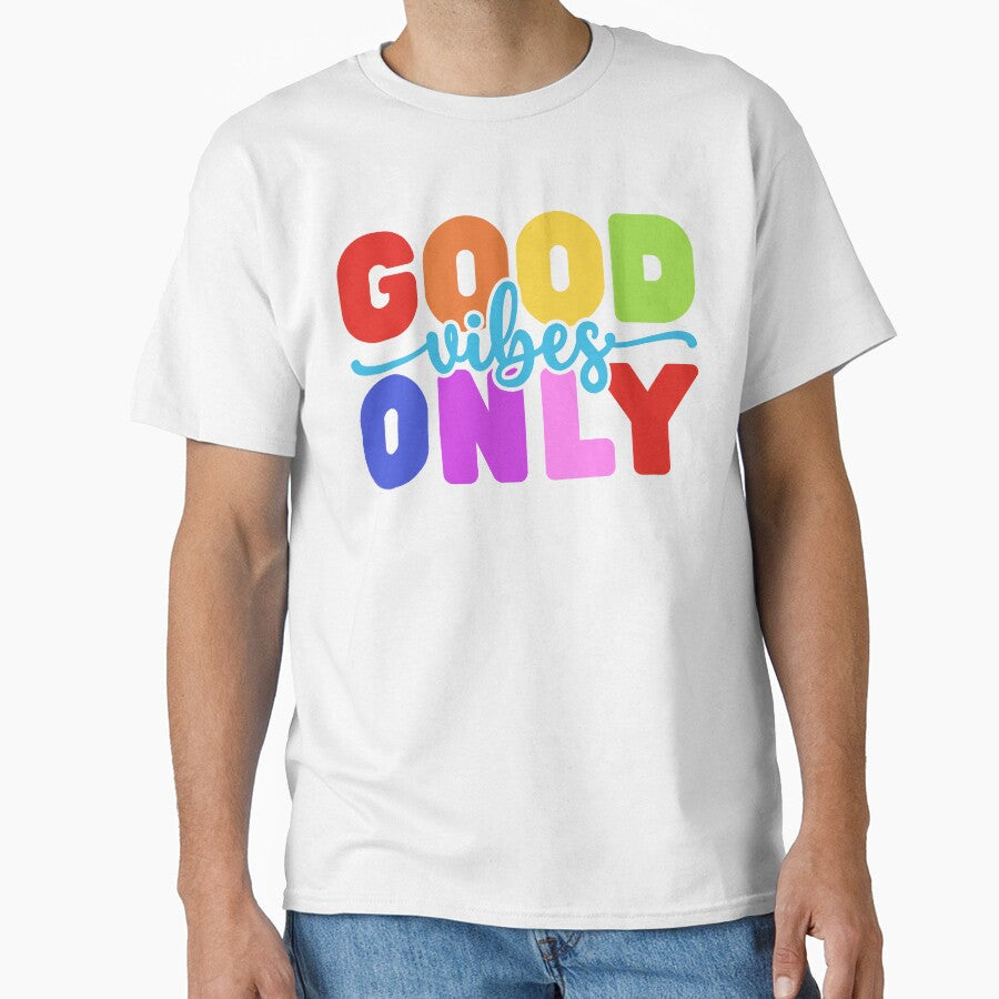 Good Vibes Only by prettycooluk - Adult & Kids T-Shirts, Sweatshirts & Hoodies apparel design preview 1