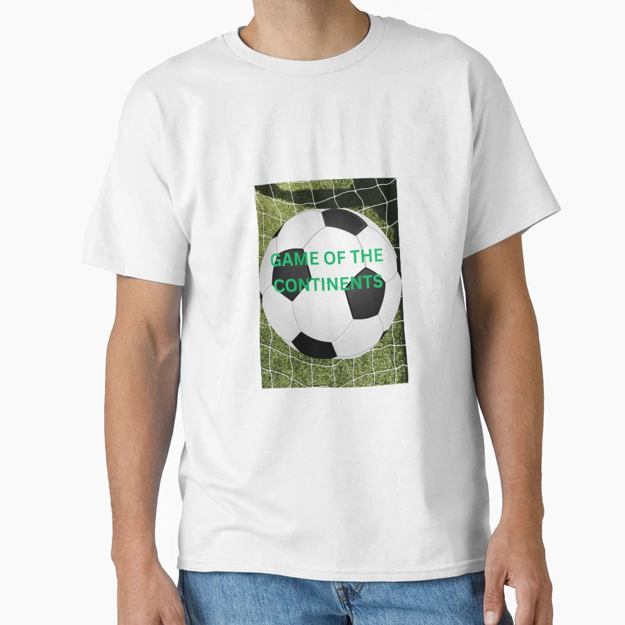 Football Game Continents T-Shirt - Aesthetic Graphic Unisex - T-Shirt, Sweatshirt, Hoodie