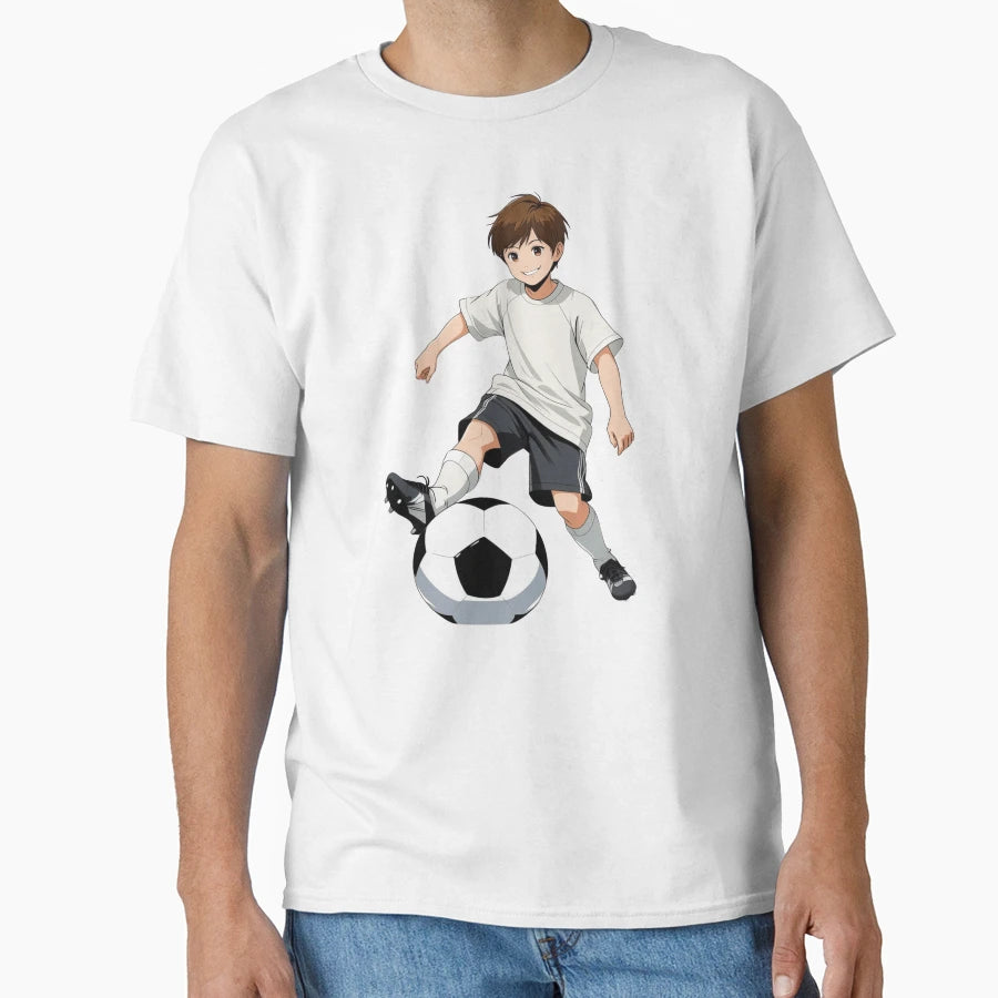 Anime Football Motivational Sports T-Shirt - Casual Everyday Wear Unisex - T-Shirt, Sweatshirt, Hoodie