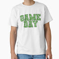 Green Leopard Game Day T-Shirt - Minimalist Print for Adults - T-Shirt, Sweatshirt, Hoodie
