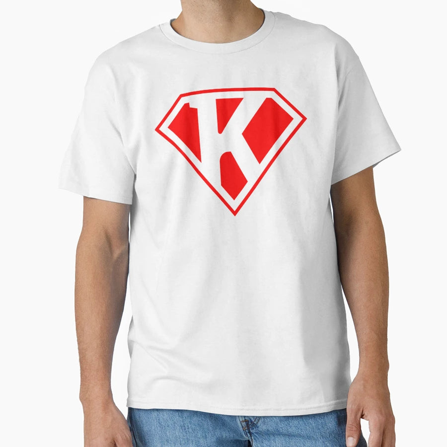 Letter K Vol 5 Z Super Letter T-Shirt - Aesthetic Graphic for Adults - T-Shirt, Sweatshirt, Hoodie