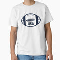 Pro Usa Football T-Shirt - Fun Novelty Design Unisex - T-Shirt, Sweatshirt, Hoodie