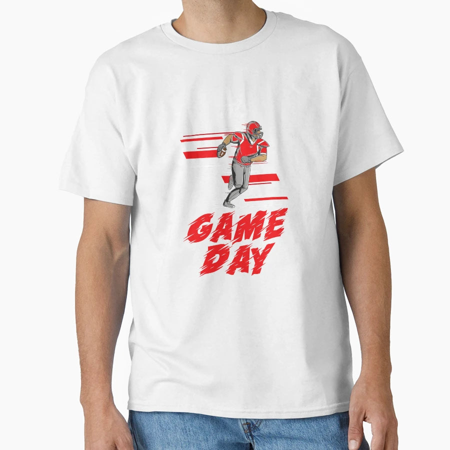 American Football Game Day Gift T-Shirt - Novelty Apparel Men Women - T-Shirt, Sweatshirt, Hoodie