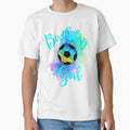 Birthday Soccer T-Shirt - Graphic Print Unisex - T-Shirt, Sweatshirt, Hoodie
