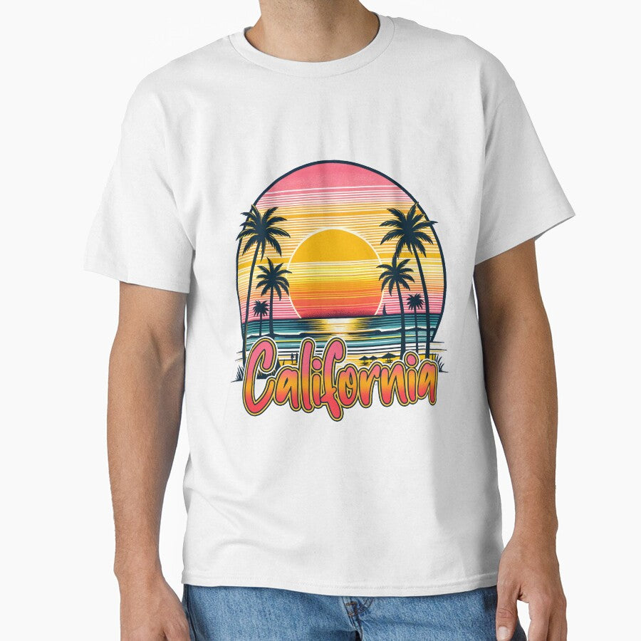Sunny California by Katrin2000 - Adult & Kids T-Shirts, Sweatshirts & Hoodies apparel design preview 1