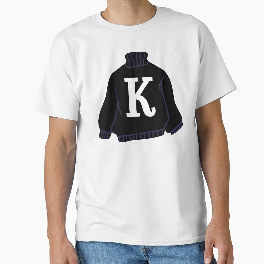 Letter T-Shirt - Minimalist Print Unisex - T-Shirt, Sweatshirt, Hoodie