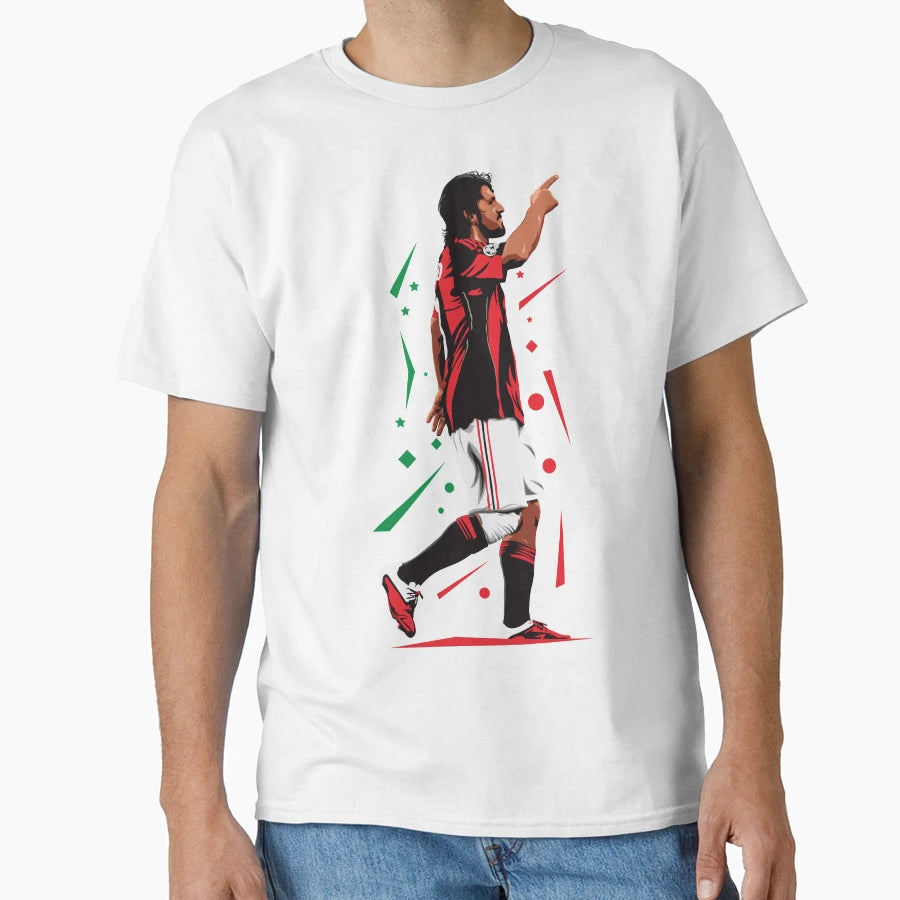 Gennaro Rino Gattuso T-Shirt - Aesthetic Graphic Unisex - T-Shirt, Sweatshirt, Hoodie