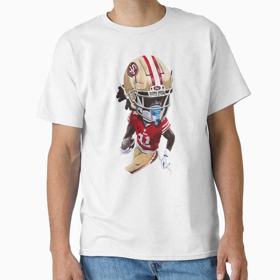 San Francisco 49Ers Brandon Aiyuk T-Shirt - Aesthetic Graphic Unisex - T-Shirt, Sweatshirt, Hoodie