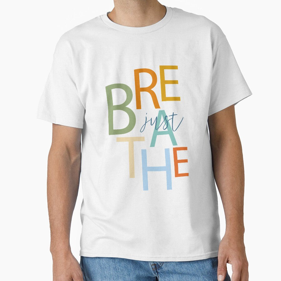 Just Breathe light by Gale Switzer - Adult & Kids T-Shirts, Sweatshirts & Hoodies apparel design preview 1