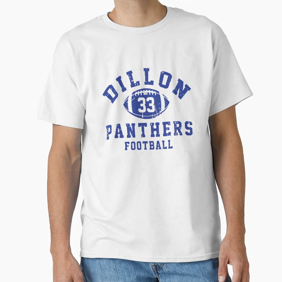 Dillon 33 Panthers Football T-Shirt - Trendy Graphic for Adults - T-Shirt, Sweatshirt, Hoodie