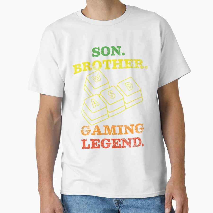 Pc Gamer Son Brother T-Shirt - Minimalist Print Men Women - T-Shirt, Sweatshirt, Hoodie