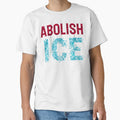 Abolish Ice Typography Bold Statement Graphic Design - Adult & Kids T-Shirts, Sweatshirts & Hoodies apparel design preview 1