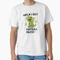 Worlds Best Football Player Funny T-Shirt - Graphic Print Men Women - T-Shirt, Sweatshirt, Hoodie