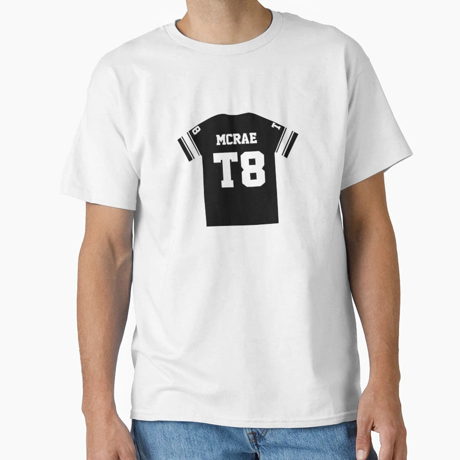 Tate Mcrae T8 Jersey T-Shirt - Fun Novelty Design for Adults - T-Shirt, Sweatshirt, Hoodie