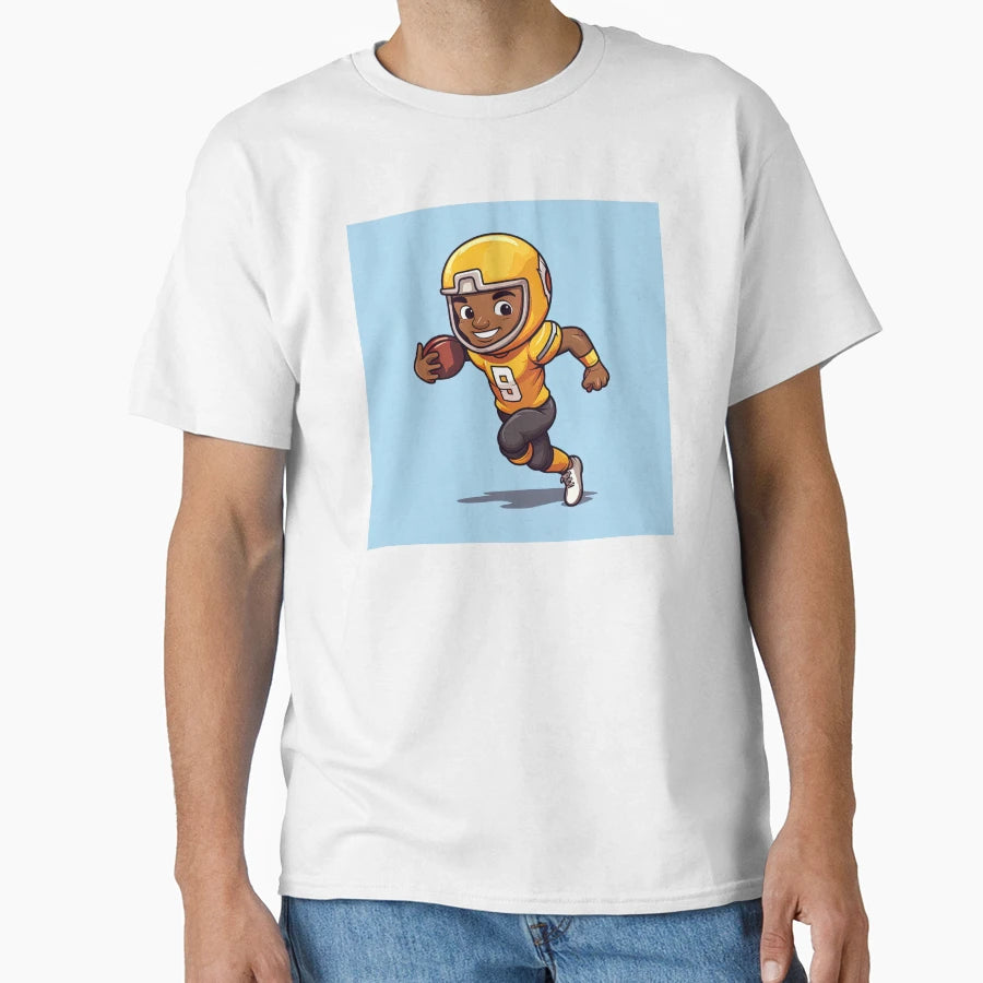 American Football Player T-Shirt - Streetwear Style Unisex - T-Shirt, Sweatshirt, Hoodie