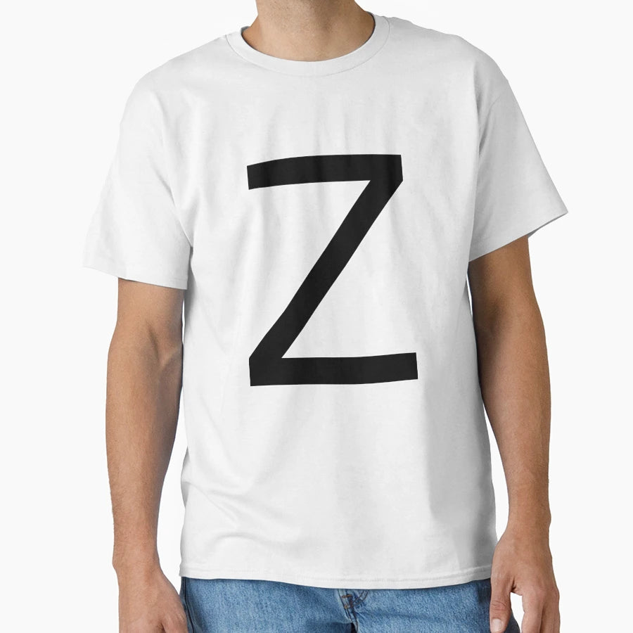 Z Alphabet T-Shirt - Graphic Print Men Women - T-Shirt, Sweatshirt, Hoodie