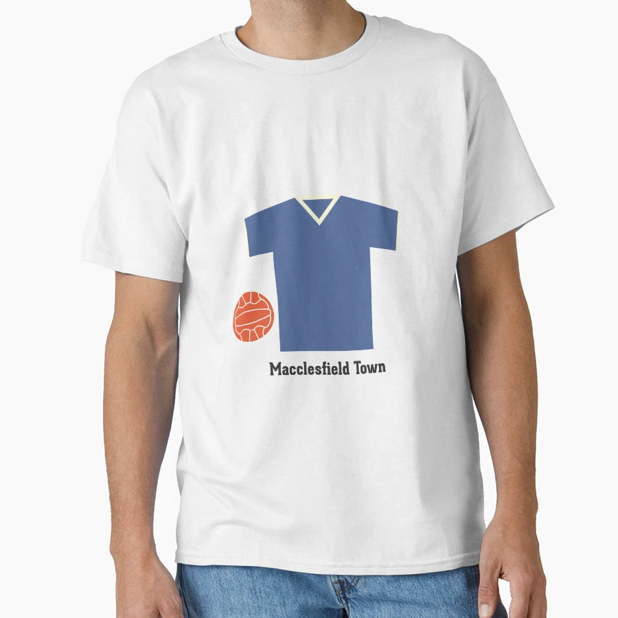 Macclesfield Town T-Shirt - Fun Novelty Design Men Women - T-Shirt, Sweatshirt, Hoodie