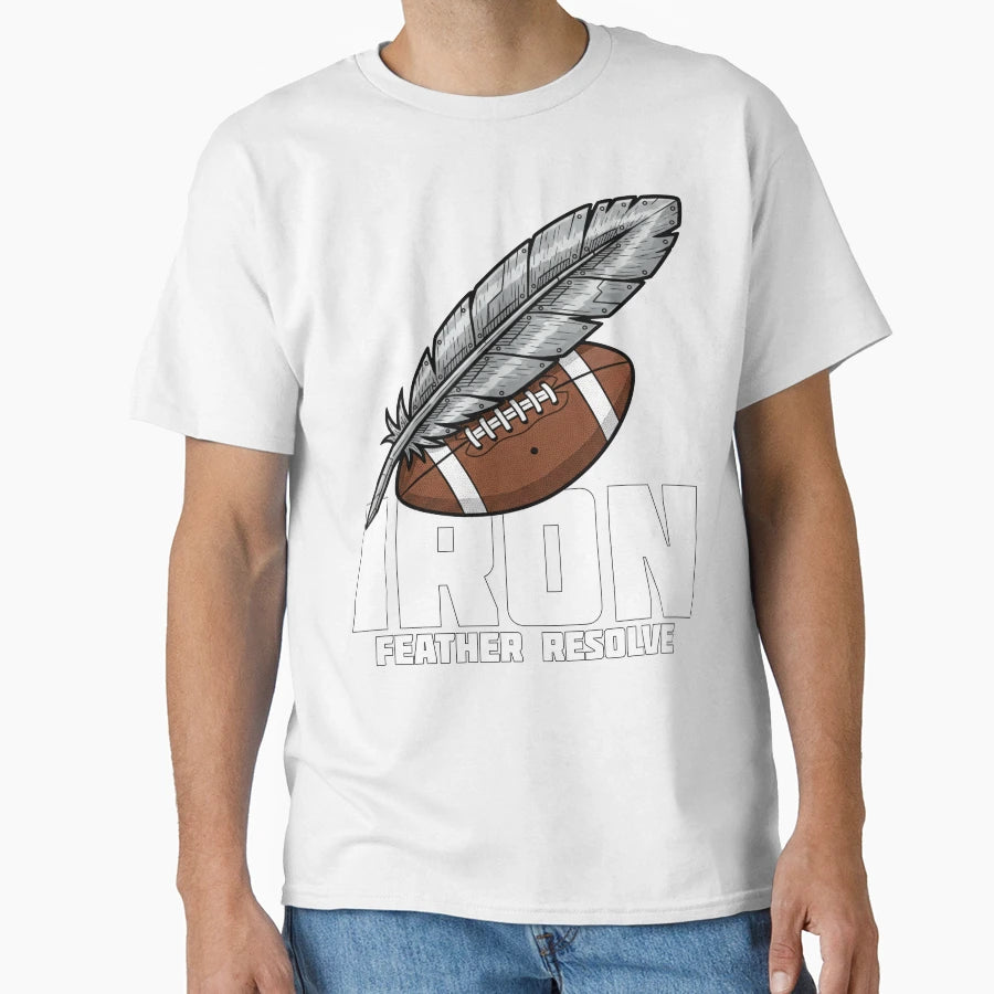 Iron Feather Resolve Philadelphia T-Shirt - Aesthetic Graphic Men Women - T-Shirt, Sweatshirt, Hoodie