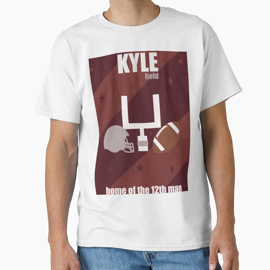 Kyle Field T-Shirt - Trendy Graphic Unisex - T-Shirt, Sweatshirt, Hoodie