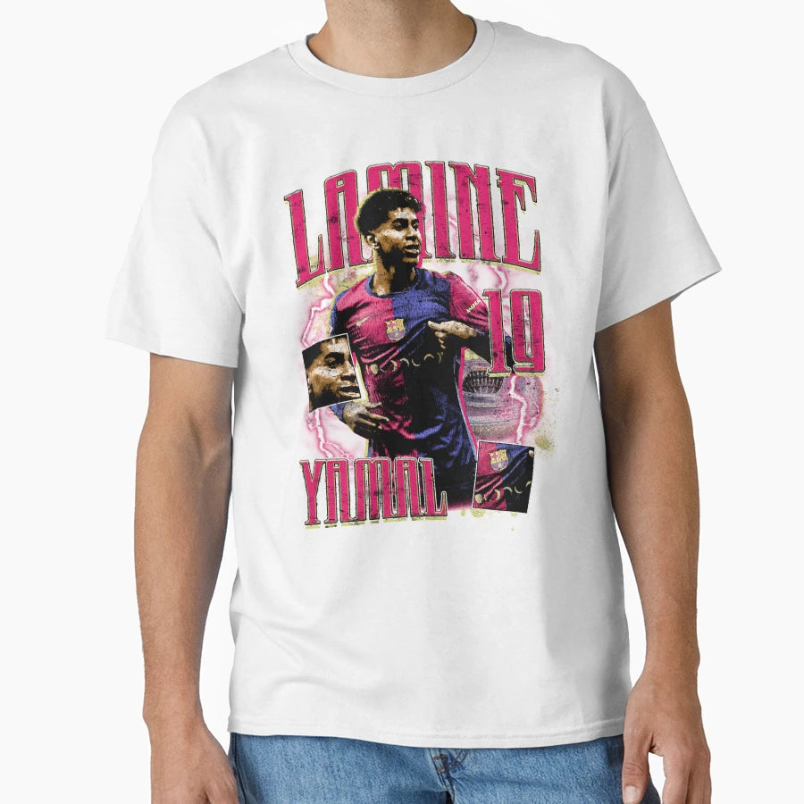 Lamine Yamal T-Shirt - Custom Art Print Men Women - T-Shirt, Sweatshirt, Hoodie