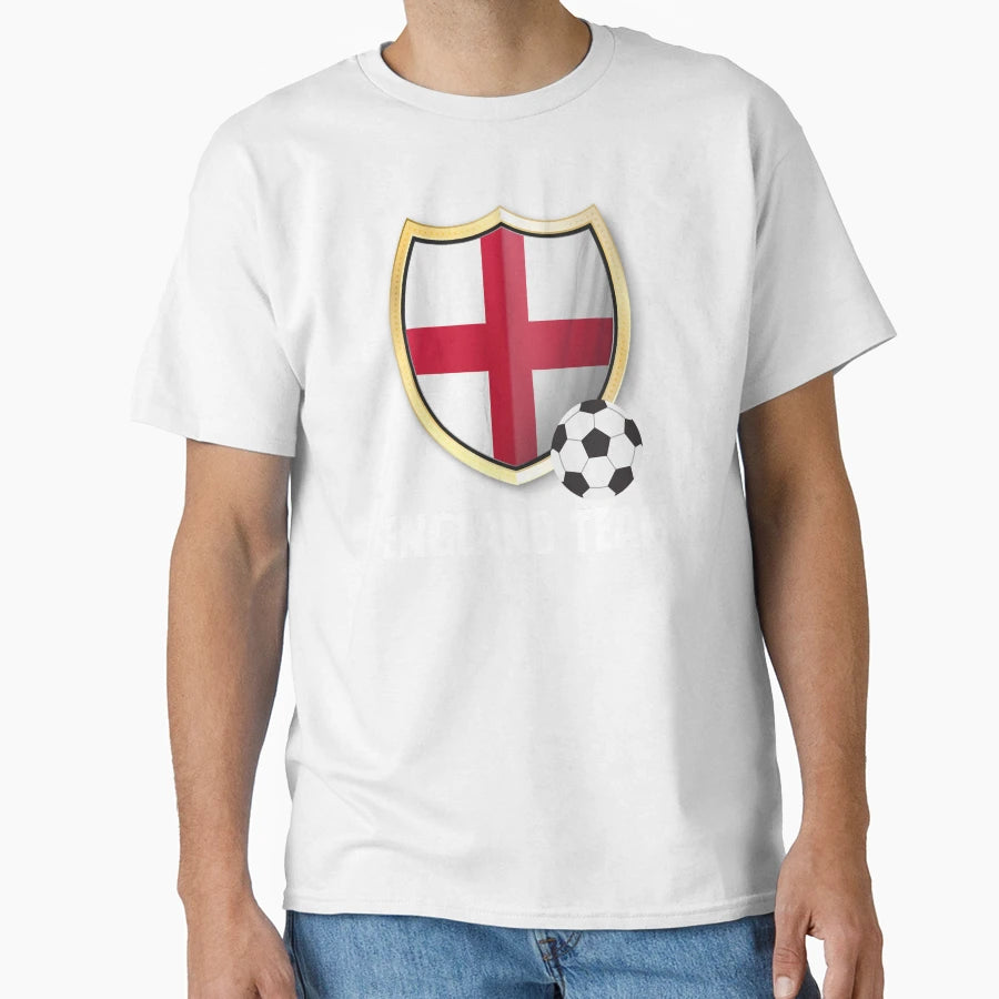England Flag Football Gift Fans T-Shirt - Graphic Print Unisex - T-Shirt, Sweatshirt, Hoodie