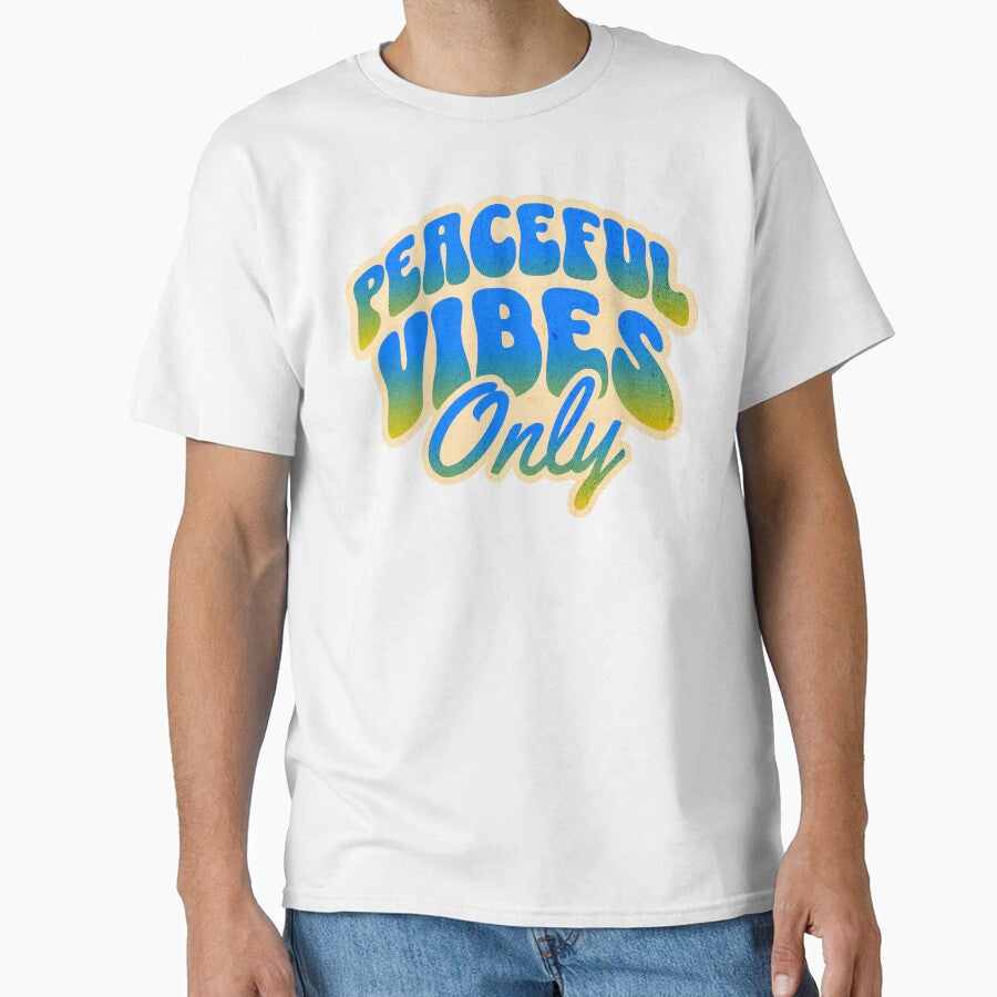 Peaceful Vibes Only by Twisted-Teeze - Adult & Kids T-Shirts, Sweatshirts & Hoodies apparel design preview 1