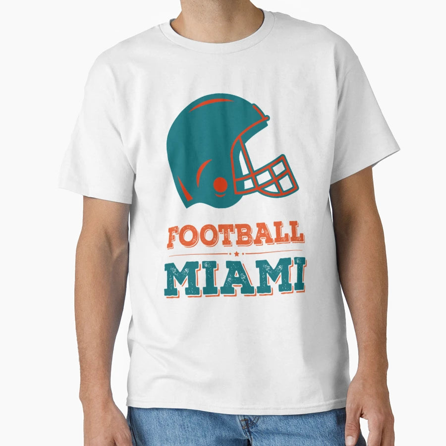 Miami Football T-Shirt - Trendy Graphic Unisex - T-Shirt, Sweatshirt, Hoodie