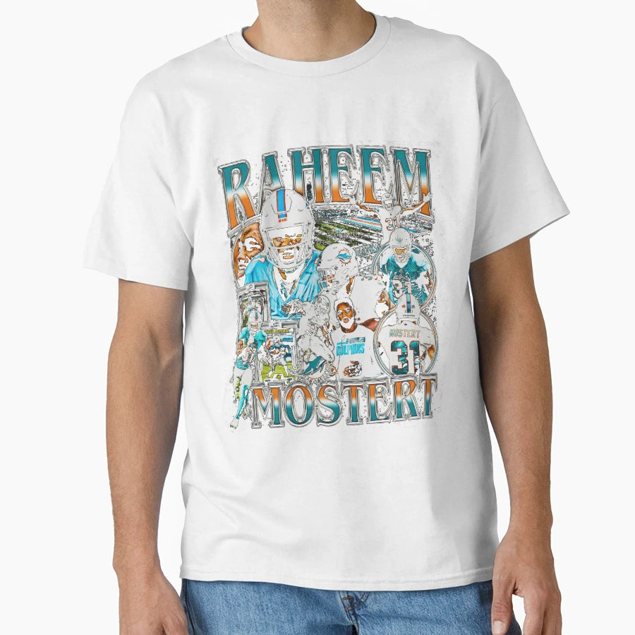 Raheem Mostert Bootleg T-Shirt - Casual Everyday Wear Men Women - T-Shirt, Sweatshirt, Hoodie