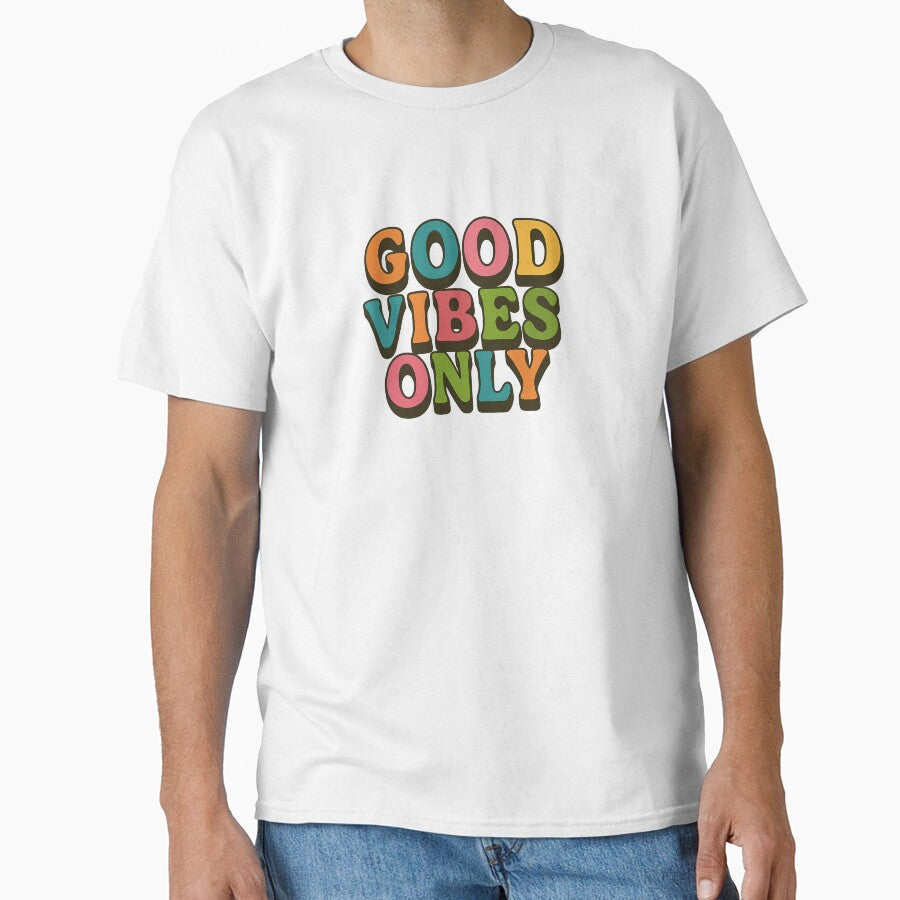 Good vibes only. by PabDam - Adult & Kids T-Shirts, Sweatshirts & Hoodies apparel design preview 1