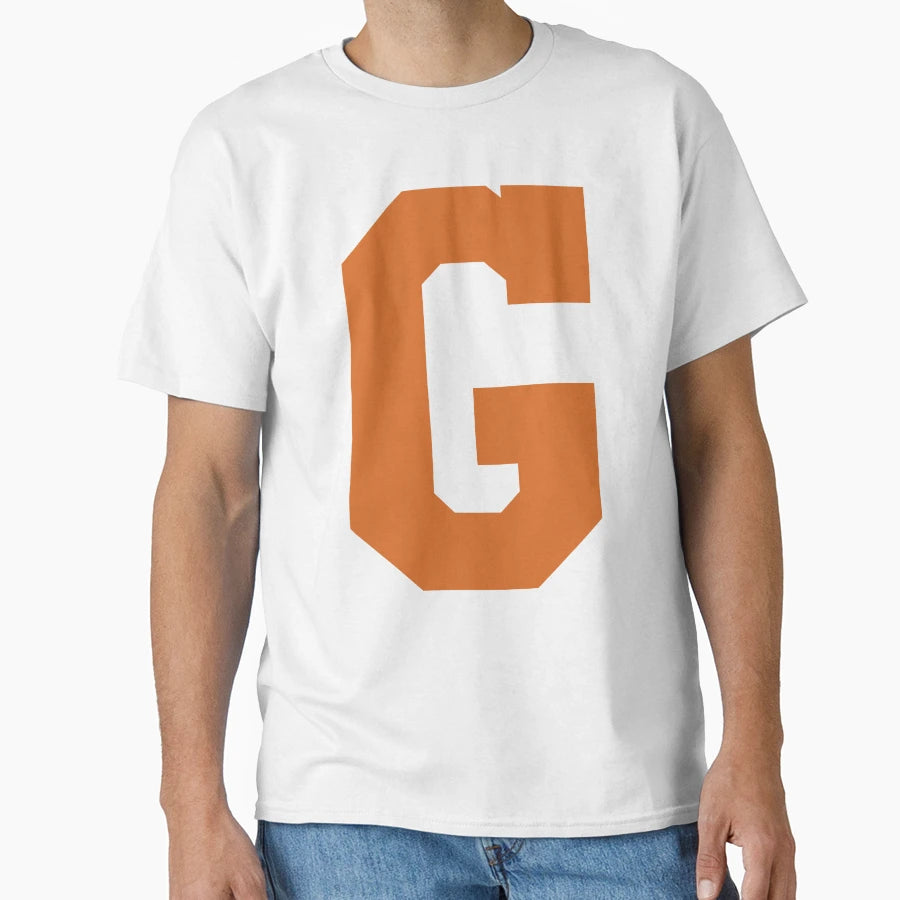 Alphabet Orange G Sports Letter G T-Shirt - Graphic Print for Adults - T-Shirt, Sweatshirt, Hoodie