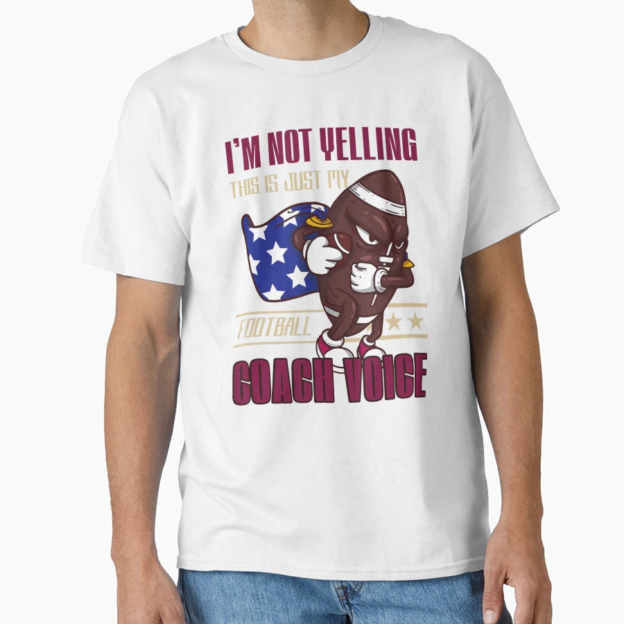 I Am Not Yelling This Is Just My T-Shirt - Minimalist Print for Adults - T-Shirt, Sweatshirt, Hoodie