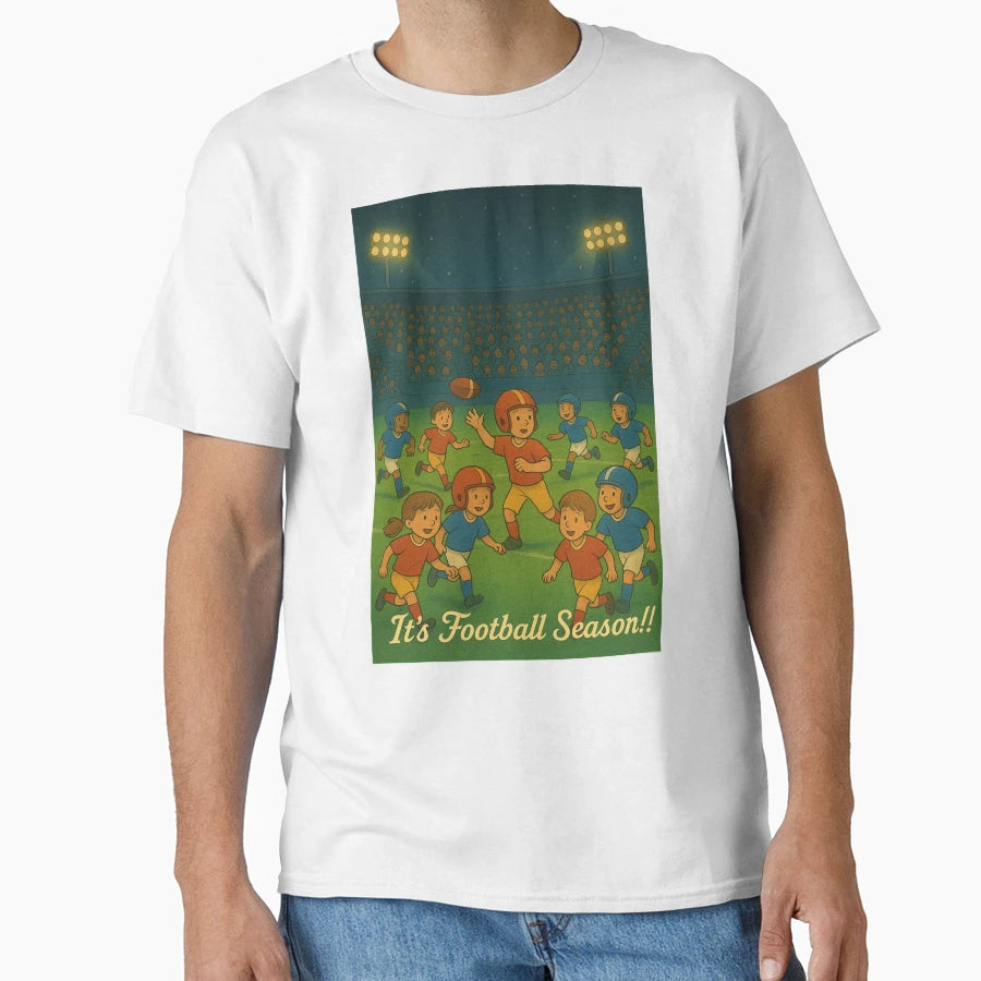 Lets Play Football T-Shirt - Unique Graphic Unisex - T-Shirt, Sweatshirt, Hoodie