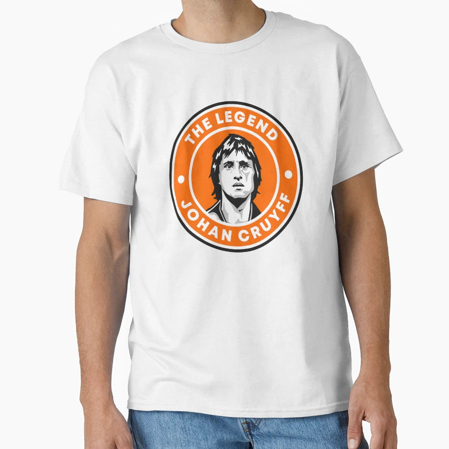 Johan Cruyff Legend T-Shirt - Graphic Print Men Women - T-Shirt, Sweatshirt, Hoodie