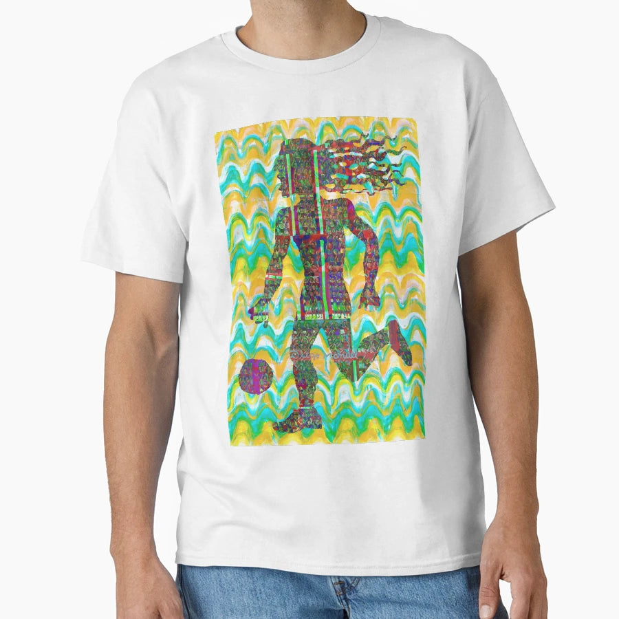 Football Player T-Shirt - Streetwear Style Unisex - T-Shirt, Sweatshirt, Hoodie