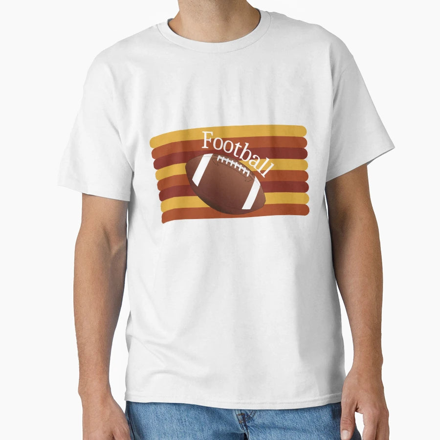 Football T-Shirt - Trendy Graphic Men Women - T-Shirt, Sweatshirt, Hoodie