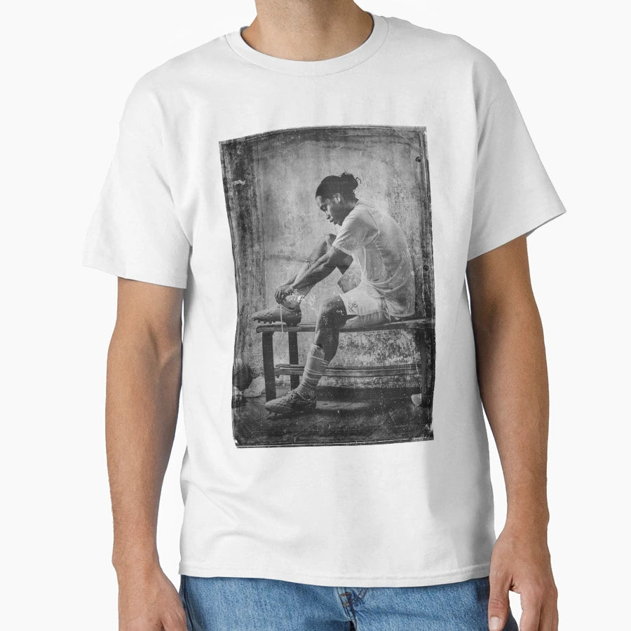 Ronaldinho T-Shirt - Aesthetic Graphic for Adults - T-Shirt, Sweatshirt, Hoodie