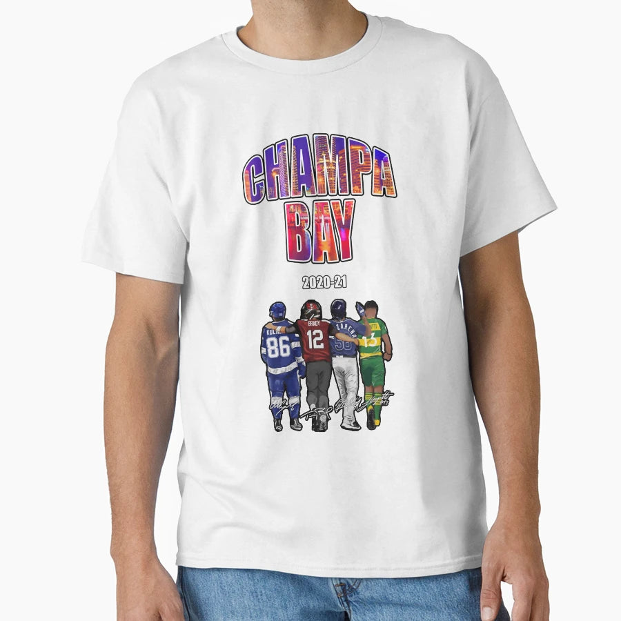 Champa Bay Active T-Shirt - Custom Art Print for Adults - T-Shirt, Sweatshirt, Hoodie
