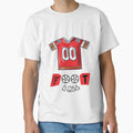 Red Football T-Shirt - Streetwear Style for Adults - T-Shirt, Sweatshirt, Hoodie