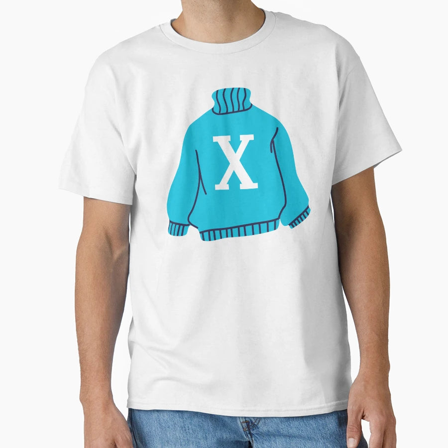 Letter T-Shirt - Novelty Apparel for Adults - T-Shirt, Sweatshirt, Hoodie