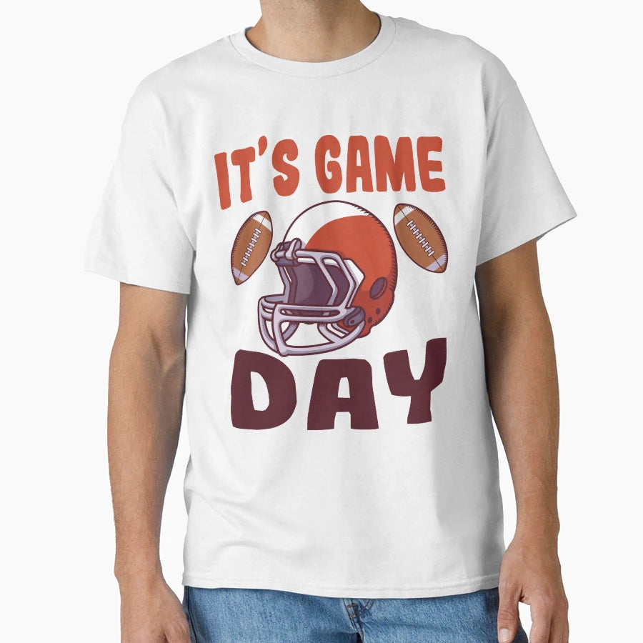Tackle Footballer Its Game T-Shirt - Casual Everyday Wear Men Women - T-Shirt, Sweatshirt, Hoodie